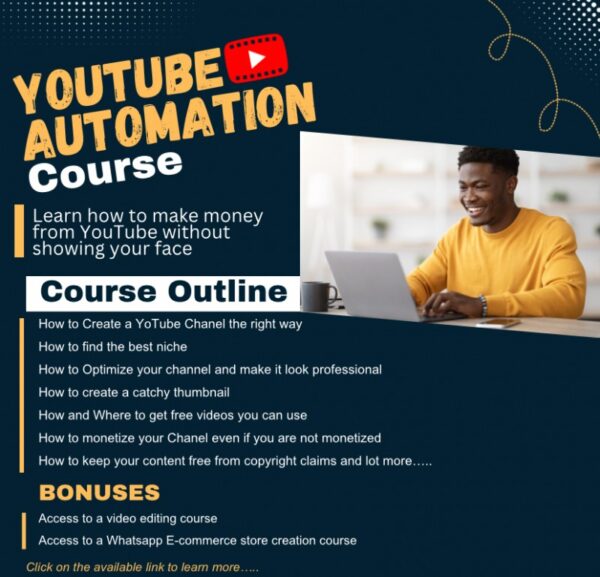 Faceless Automation YouTube Course